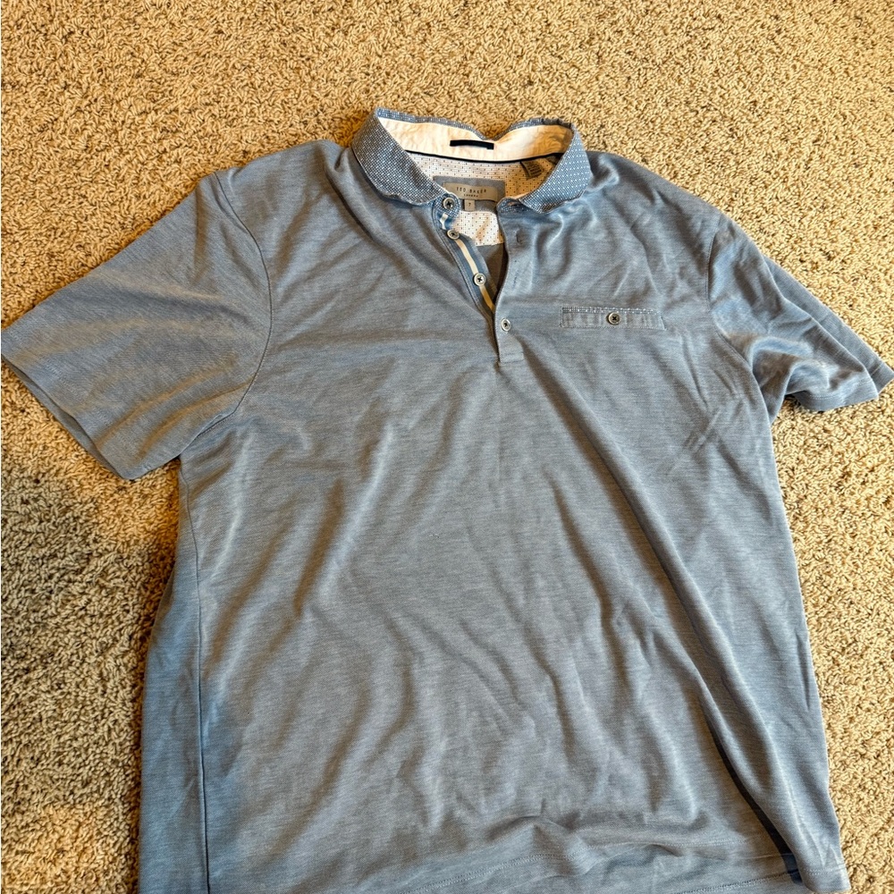 Ted Baker Blue Polo Shirt